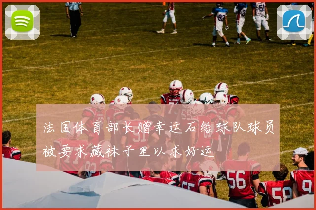 法国体育部长赠幸运石给球队球员被要求藏袜子里以求好运